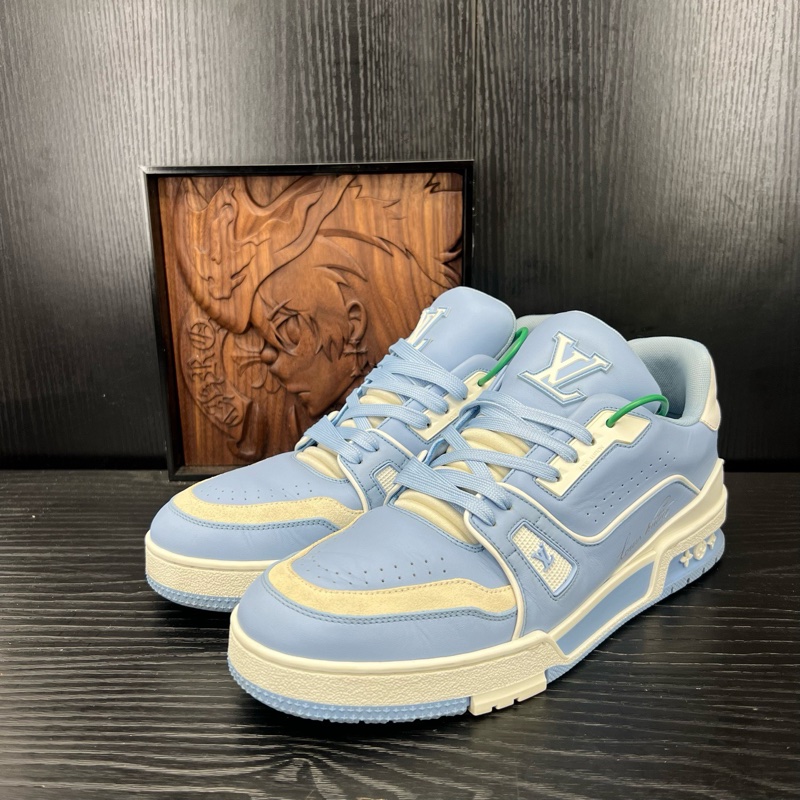 Louis Vuitton路易威登 trainer 天空藍 41.5 碼-0