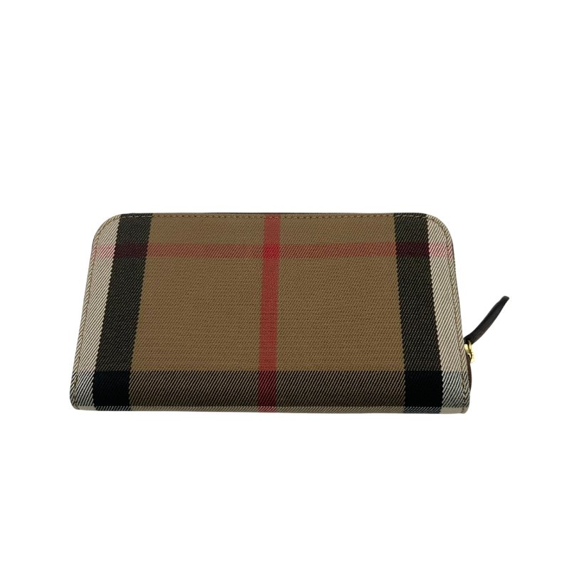 【美收精品】BURBERRY 格紋拼接長夾  C-503【隔月月中將轉賣至日本 上架期限30天】-1