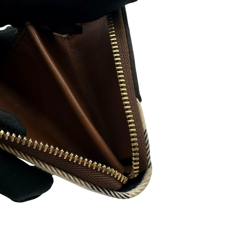 【美收精品】BURBERRY 格紋拼接長夾  C-503【隔月月中將轉賣至日本 上架期限30天】-6