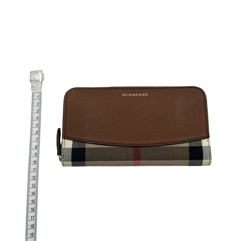 【美收精品】BURBERRY 格紋拼接長夾  C-503【隔月月中將轉賣至日本 上架期限30天】-10