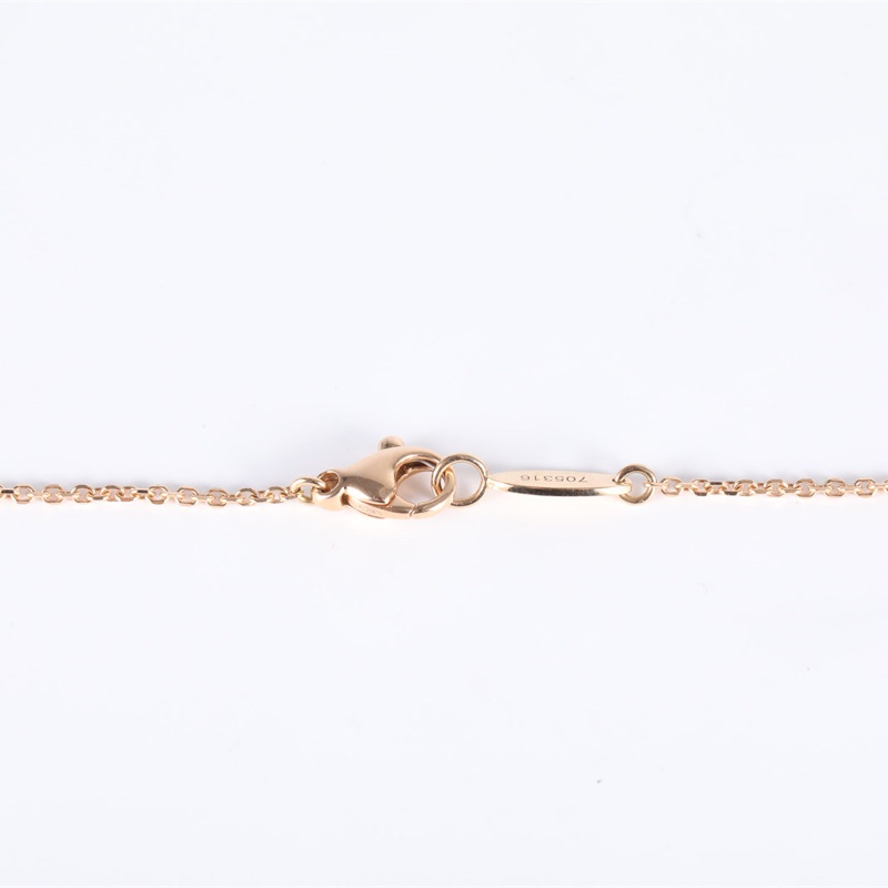 HARRY WINSTON 18K玫瑰金香水瓶項鏈小號-3