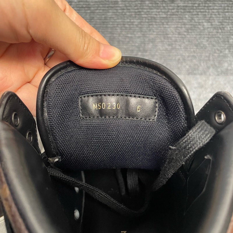 Louis Vuitton 路易威登三色老花高幫板鞋40碼🧡-3