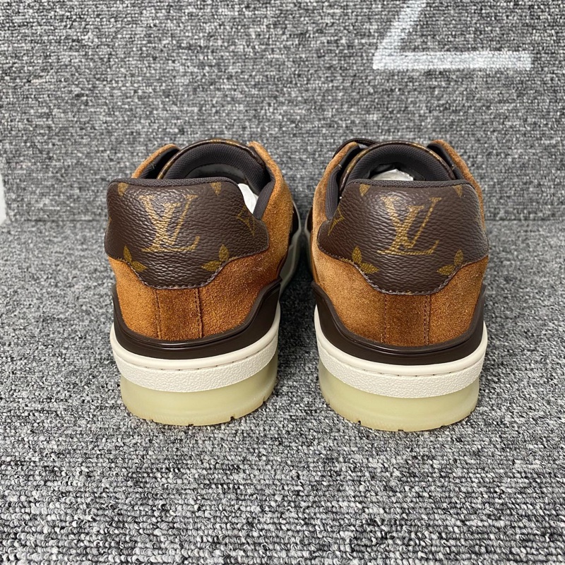 Louis Vuitton 路易威登 棕色老花板鞋尺碼 41碼 🧡-2