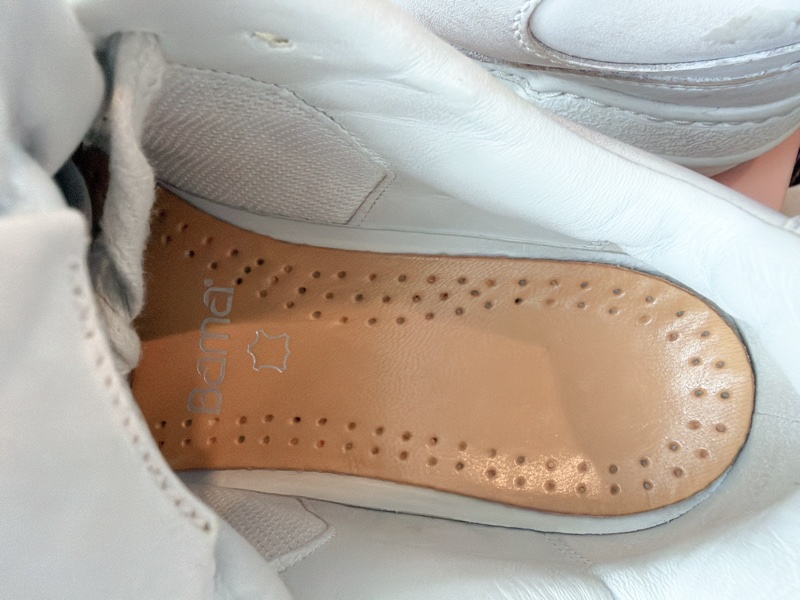 二手精品自賣❤️Miu Miu經典款髒髒厚底增高小白鞋👟休閒鞋.35.5號.有加鞋墊36可穿-14