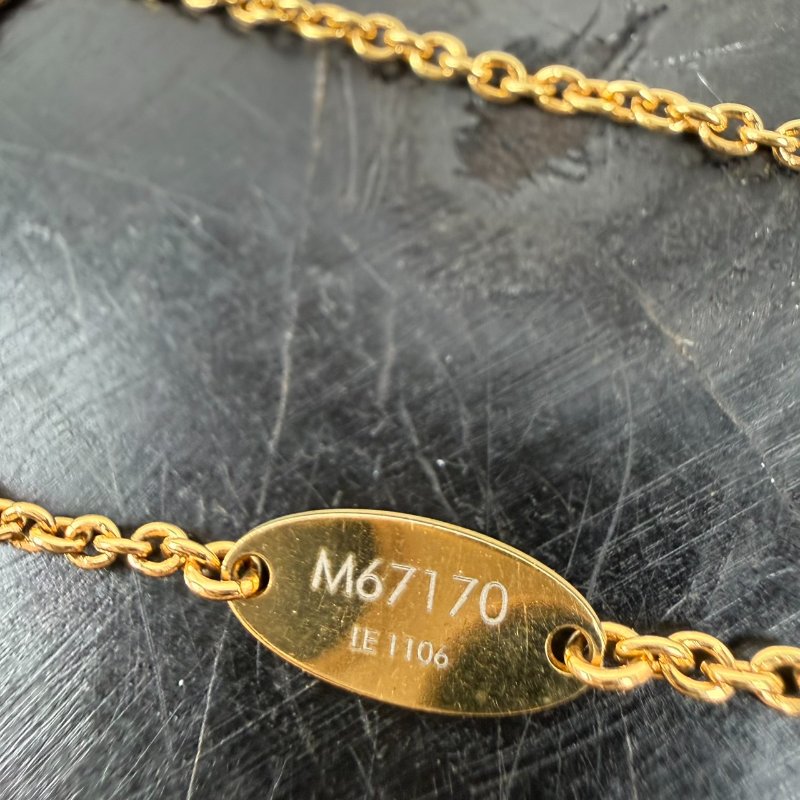狀態良好 LV (LOUIS VUITTON)  LV&ME M 字母手鍊 手環-3