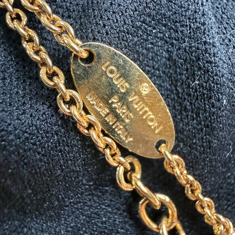 狀態良好 LV (LOUIS VUITTON)  LV&ME M 字母手鍊 手環-4