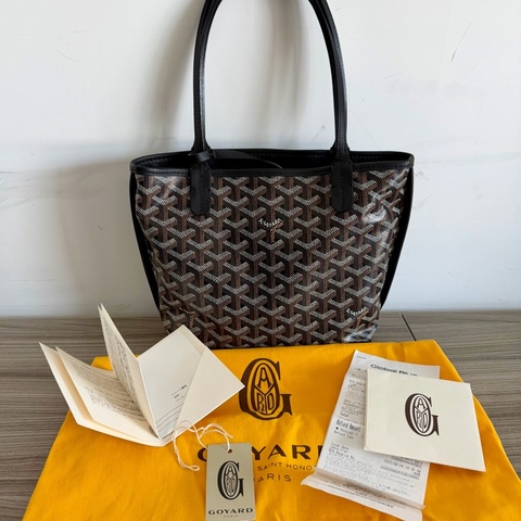 Goyard 的托特包 Anjou Mini 黑色