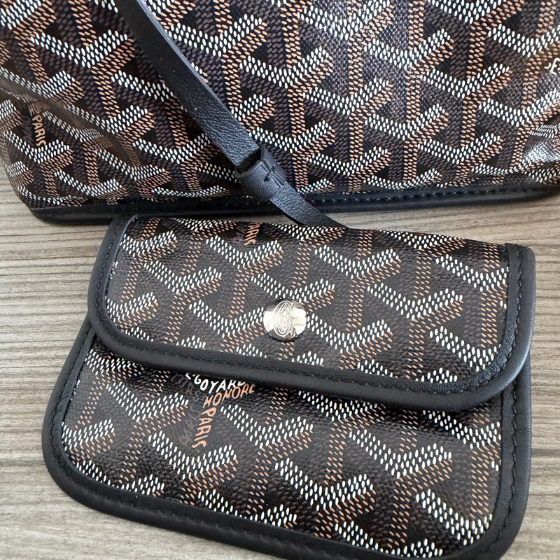 Goyard 的托特包 Anjou Mini 黑色-1