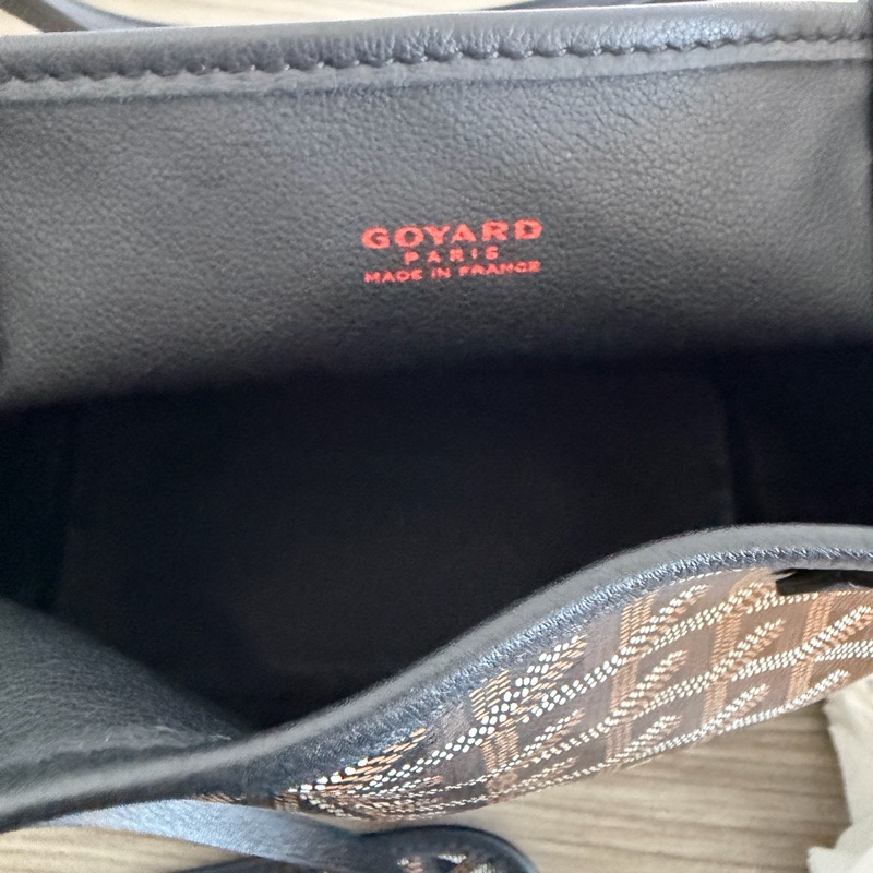 Goyard 的托特包 Anjou Mini 黑色-2