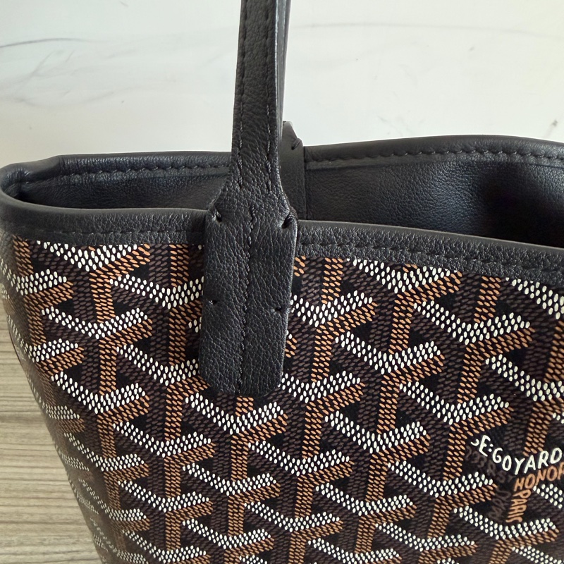 Goyard 的托特包 Anjou Mini 黑色-5