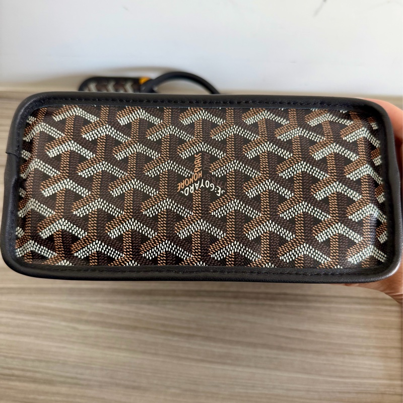 Goyard 的托特包 Anjou Mini 黑色-7