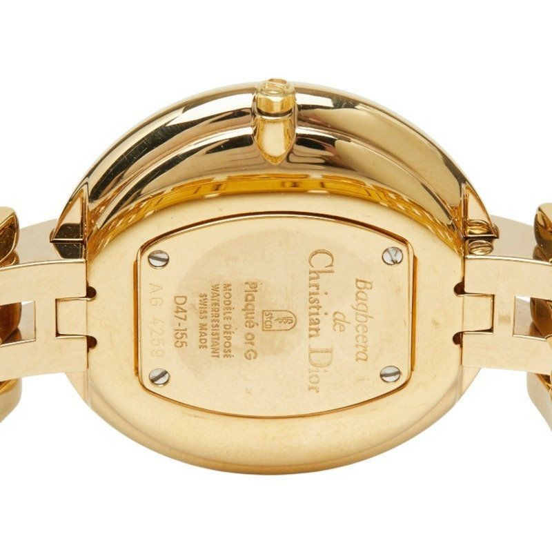 Dior Baghira D47-155 石英鍍金女錶-3