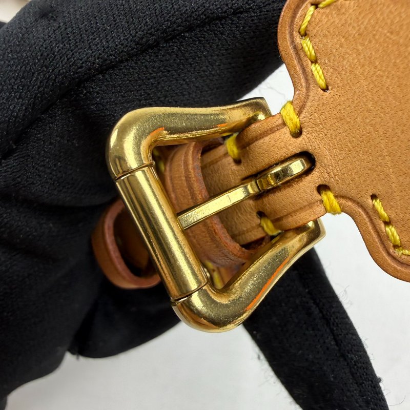 狀態良好 LV Monogram Theda Bracelet 老花 皮革手環 男女適用-4
