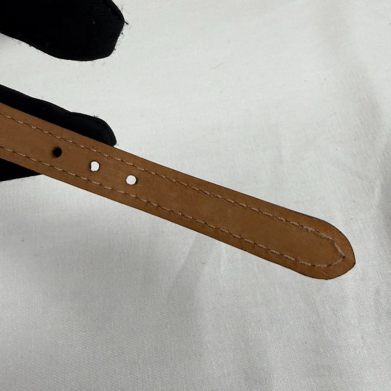 狀態良好 LV Monogram Theda Bracelet 老花 皮革手環 男女適用-9