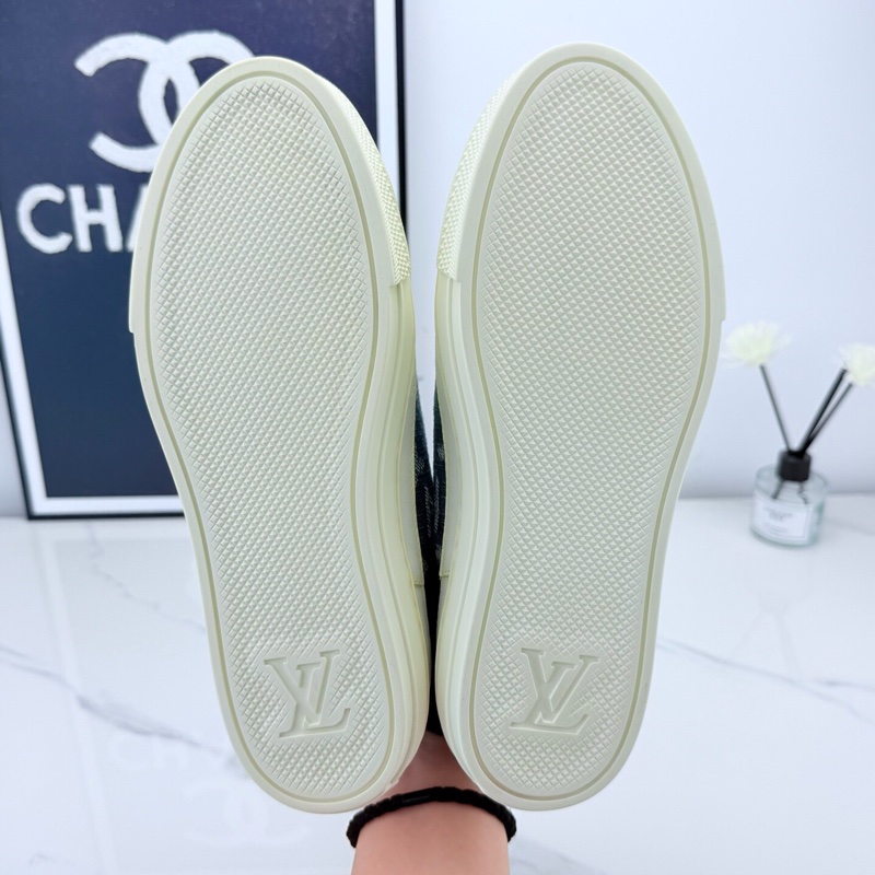Louis vuitton路易威登 lv Stellar 藍牛仔板鞋 36.5碼 僅試穿🧡-7