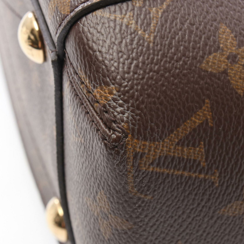 路易威登 Montaigne MM 單肩手提包 M41056 Monogram 帆布皮革二手-7