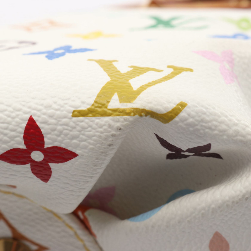 路易威登 Annie GM 鏈條手提包 M40303 Monogram Multicolore 白色二手 LV-5