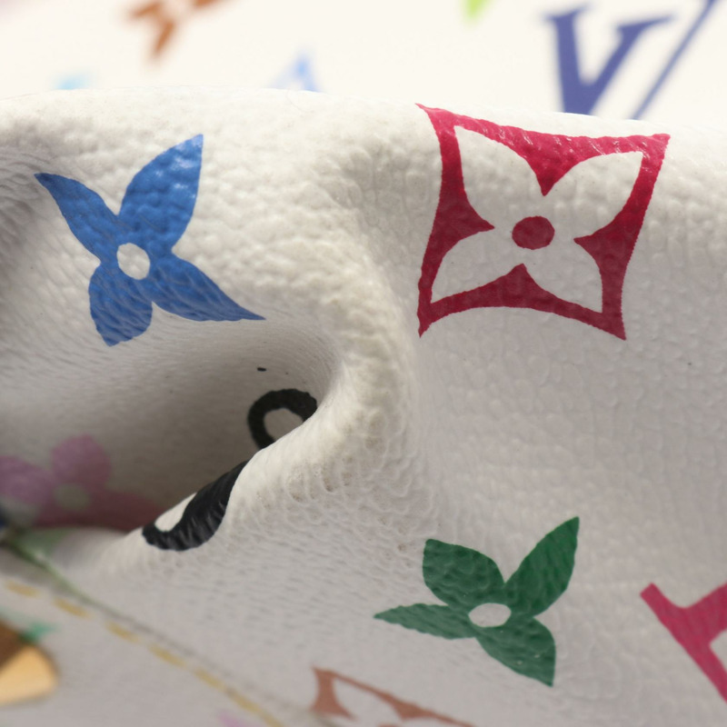 路易威登 Annie GM 鏈條手提包 M40303 Monogram Multicolore 白色二手 LV-6