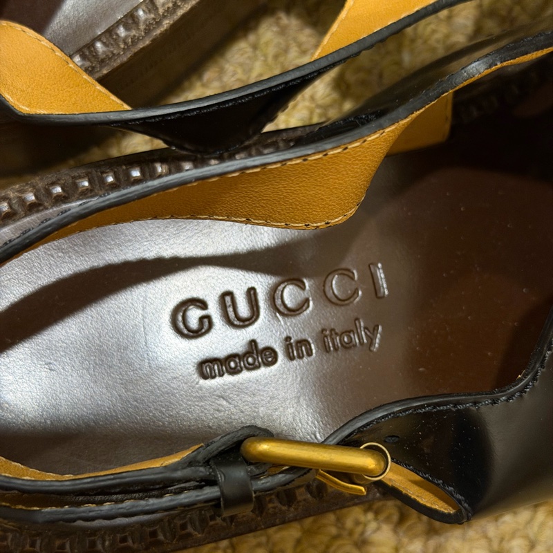 Gucci vintage horsebit sandal made in Italy-1