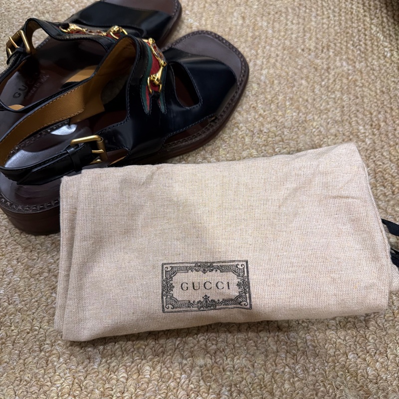 Gucci vintage horsebit sandal made in Italy-10