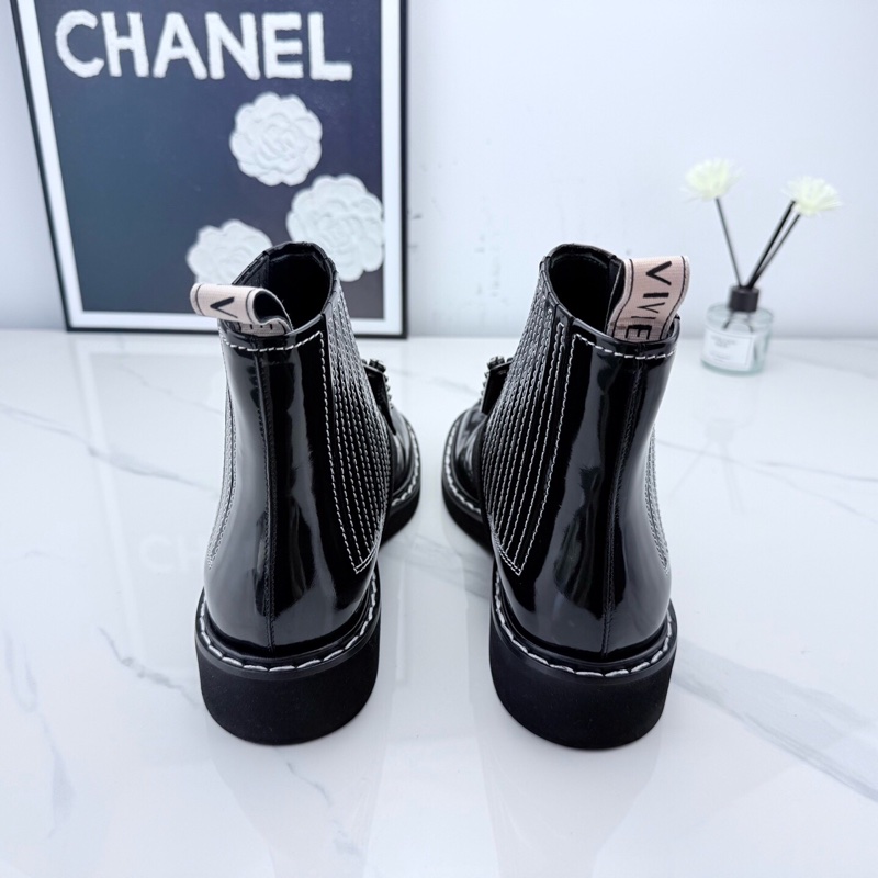 roger vivier 黑色钻扣短靴 38码 仅落地一次🧡-2