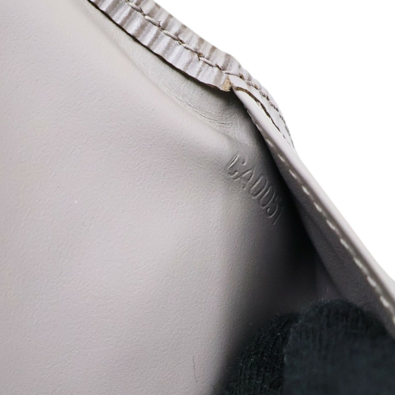 灰色 牛皮 Porte Tresor International 三折長夾【LOUIS VUITTON LV 路易威登】 M6338C-5