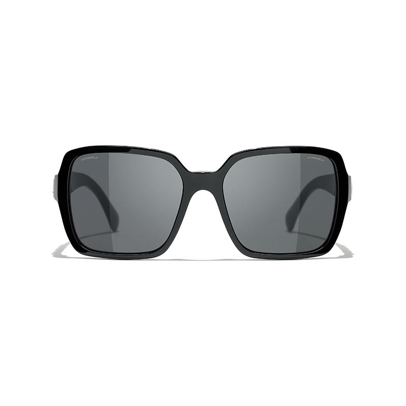 CHANEL 方形太陽眼鏡 (56mm)-0