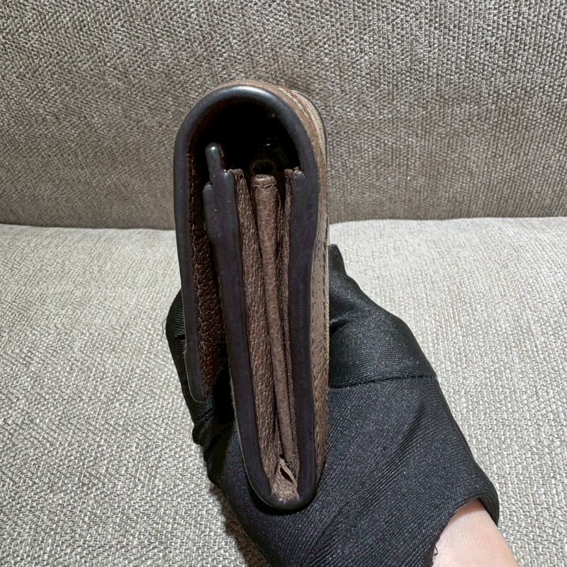 GUCCI  Ophidia GG 帆布長夾-2
