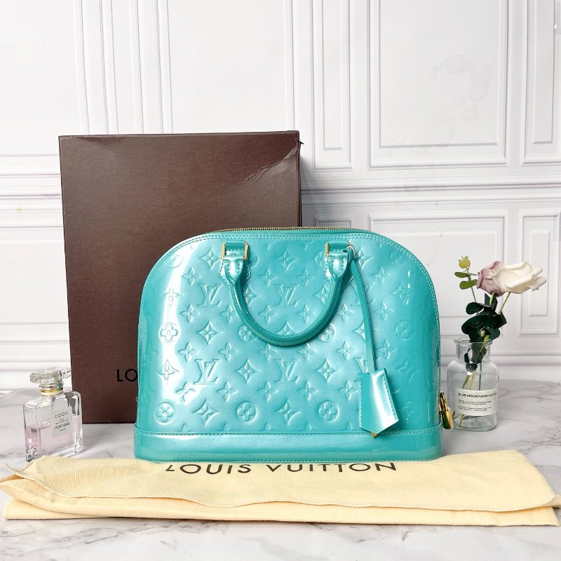 ️LV Alma PM貝殼手提包 31×21×14cm 98新配件盒子 塵袋 鑰匙 鎖-1