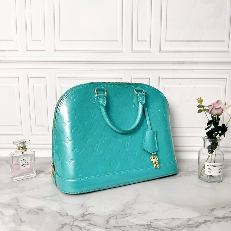 ️LV Alma PM貝殼手提包 31×21×14cm 98新配件盒子 塵袋 鑰匙 鎖-2