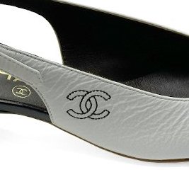 CHANEL 皮革露跟涼鞋 (意碼)-4