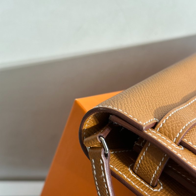 HERMES Kelly To Go - 金棕銀 K-6