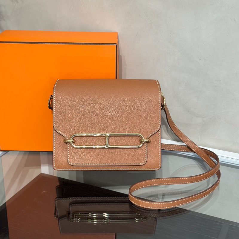 HERMES Mini Roulis - 金棕金 Y-0