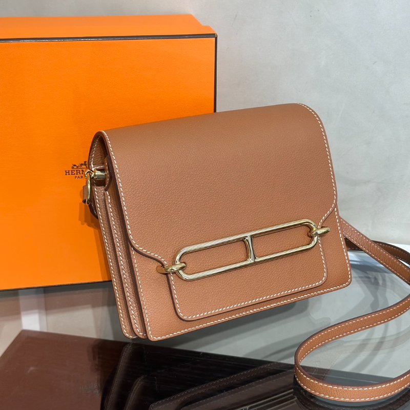 HERMES Mini Roulis - 金棕金 Y-2