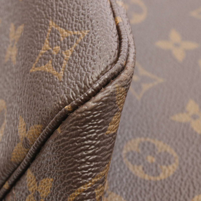 路易威登 Neverfull PM 單肩手提包 M40155 Monogram 帆布 棕色 二手-6