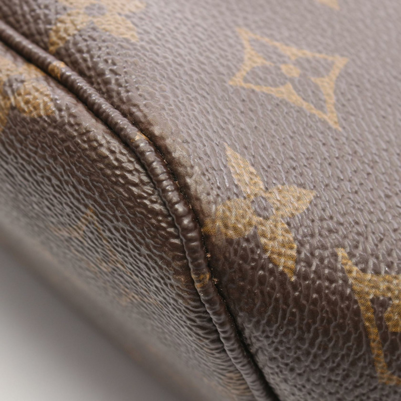路易威登 Neverfull PM 單肩手提包 M40155 Monogram 帆布 棕色 二手-8