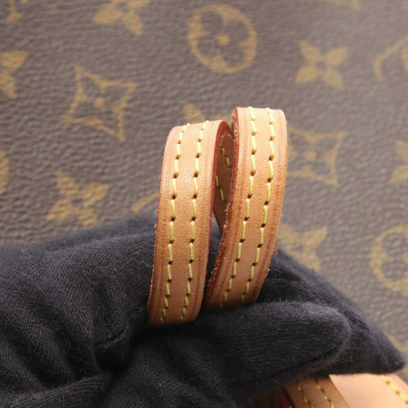 路易威登 Neverfull PM 單肩手提包 M40155 Monogram 帆布 棕色 二手-9