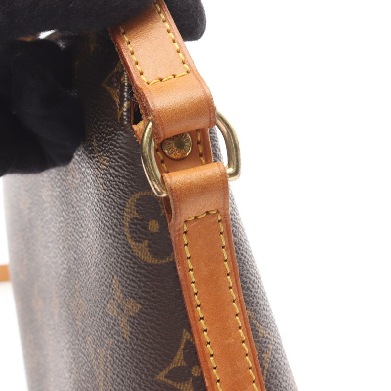 路易威登 Drouo 單肩包 M51290 Monogram 帆布皮革棕色二手女士-10