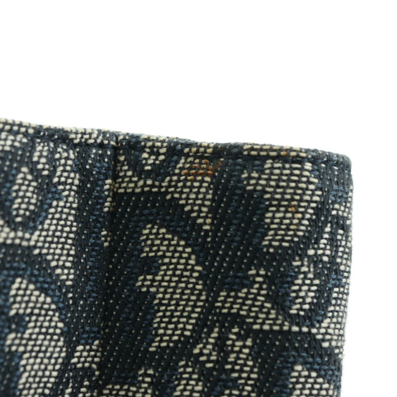 【日本直送】Christian Dior Trotter帆布手提包 海軍藍 金色 正品 ki6642V-8