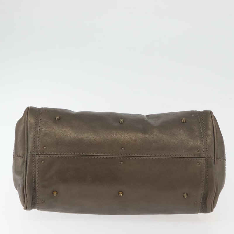 【日本直送】Chloe Paddington 手提包 皮革 金銀 正品 BA12531A-4