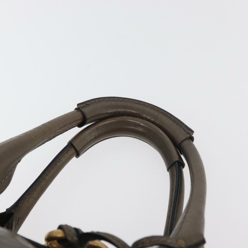 【日本直送】Chloe Paddington 手提包 皮革 金銀 正品 BA12531A-7