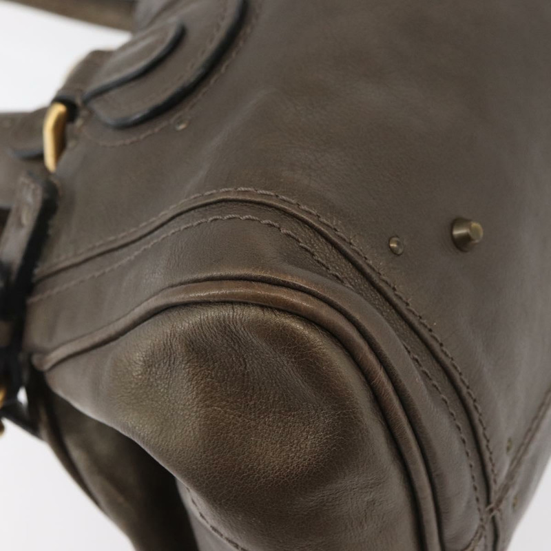 【日本直送】Chloe Paddington 手提包 皮革 金銀 正品 BA12531A-14
