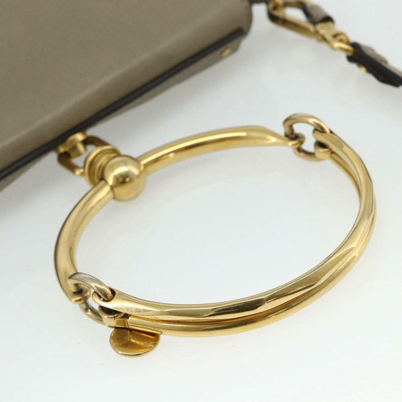 【日本直送】Chloe Nile 手提包 皮革 兩用 灰色 金色 正品 179156A-6