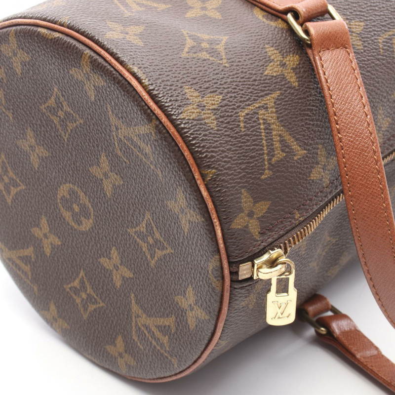 路易威登 Papillon 30 Old 單背包 M51365 Monogram 帆布 棕色 二手-7