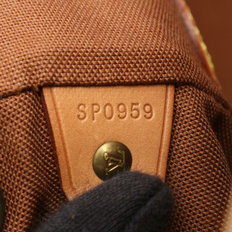 路易威登 Montsouris GM 雙肩包 M51135 Monogram 帆布 棕色 二手-4