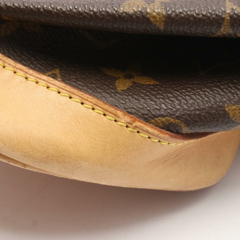 路易威登 Montsouris GM 雙肩包 M51135 Monogram 帆布 棕色 二手-11