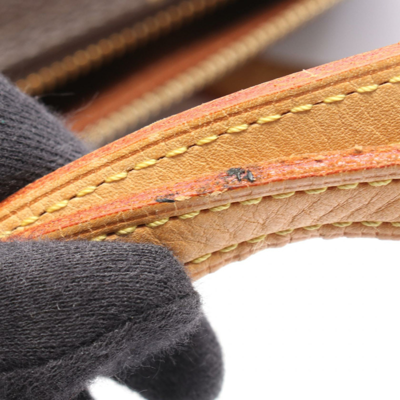 路易威登 Papillon 30 單肩手提包 M51385 Monogram 帆布皮革二手-5