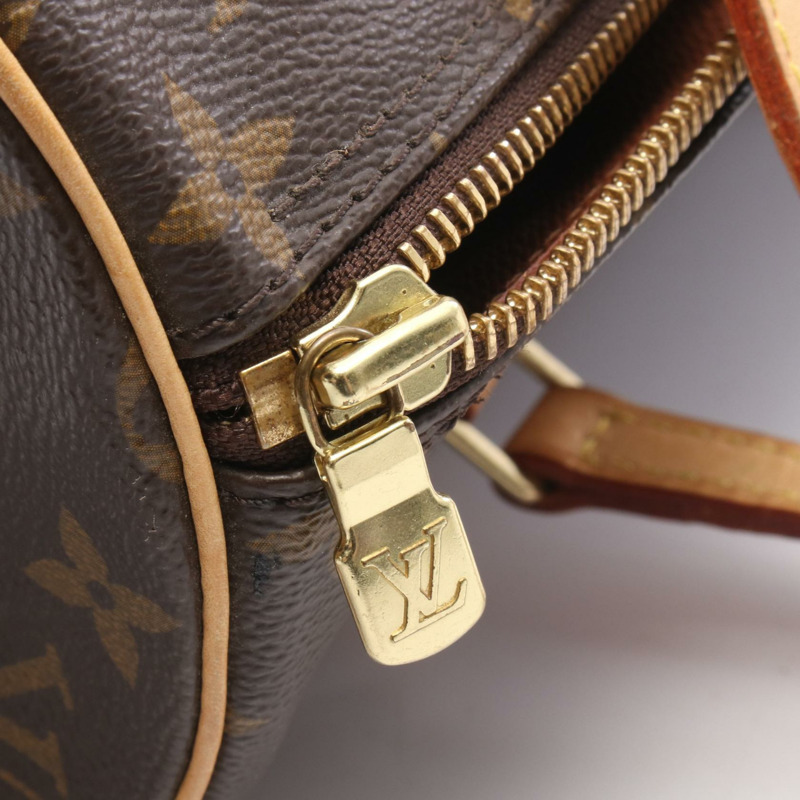 路易威登 Papillon 30 單肩手提包 M51385 Monogram 帆布皮革二手-6