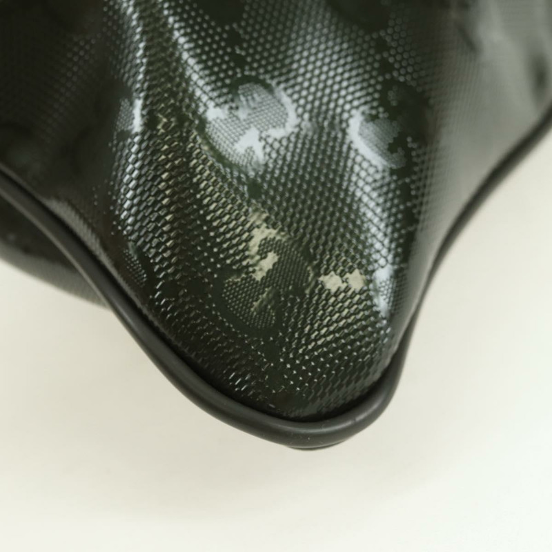 【日本直送】GUCCI GG Implementation 單肩包 PVC 銀色卡其色 201538 Auth am11587V-15
