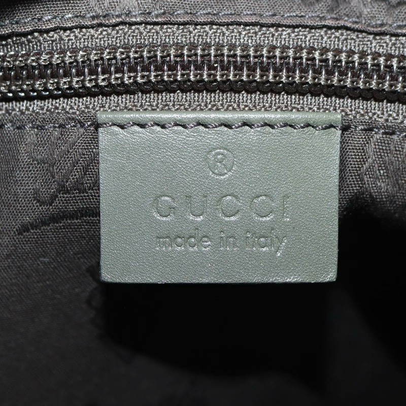 【日本直送】GUCCI GG Implementation 單肩包 PVC 銀色卡其色 201538 Auth am11587V-19